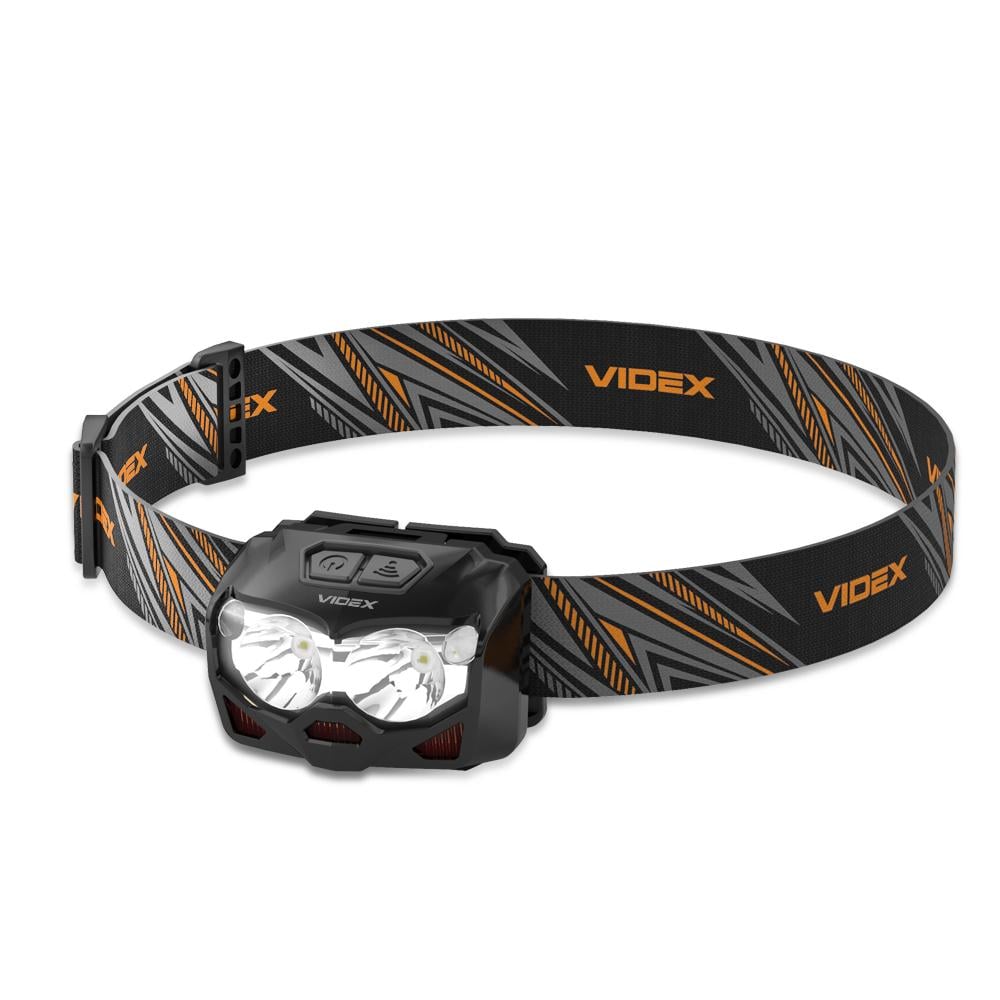 Фонарик налобный светодиодный Videx VLF-H055D 500Lm 5000K (27212)