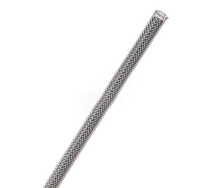 Кабельне обплетення JDDTECH FR-003MS 0,32 см діапазон розтяжки 0,23-0,63 см 1 м Сріблястий (000000909)