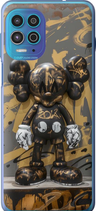 Чехол на Motorola G100 Bronze kaws (6097u-2359-42517) Чехол на Motorola G100 Bronze kaws (6097u-2359-42517)