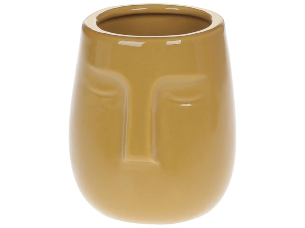 Ваза-стакан 10 см Горчица глянецевая (BDI-727-507)