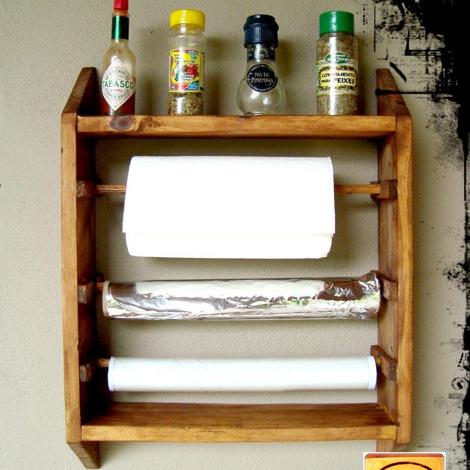 Диспенсер кухонный из дерева Прейли Сиена (ДСК-001505)