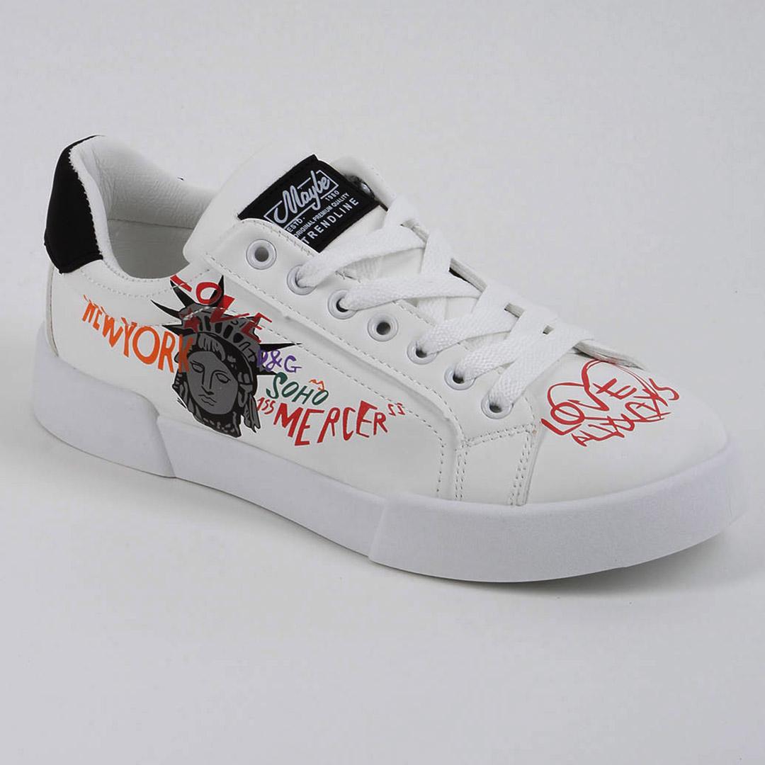 Кеды женские 339044 р. 36 23 см Белый