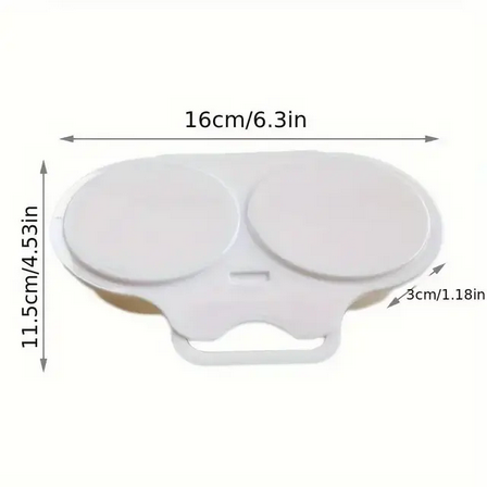 Форма пластиковая для приготовления яиц в микроволновке (TMM-12) - фото 3 Форма пластиковая для приготовления яиц в микроволновке (TMM-12) - фото 3