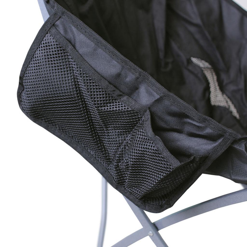 Стул туристический раскладной Lesko S4570 60x38x70 см Black (1380072) - фото 3 Стул туристический раскладной Lesko S4570 60x38x70 см Black (1380072) - фото 3