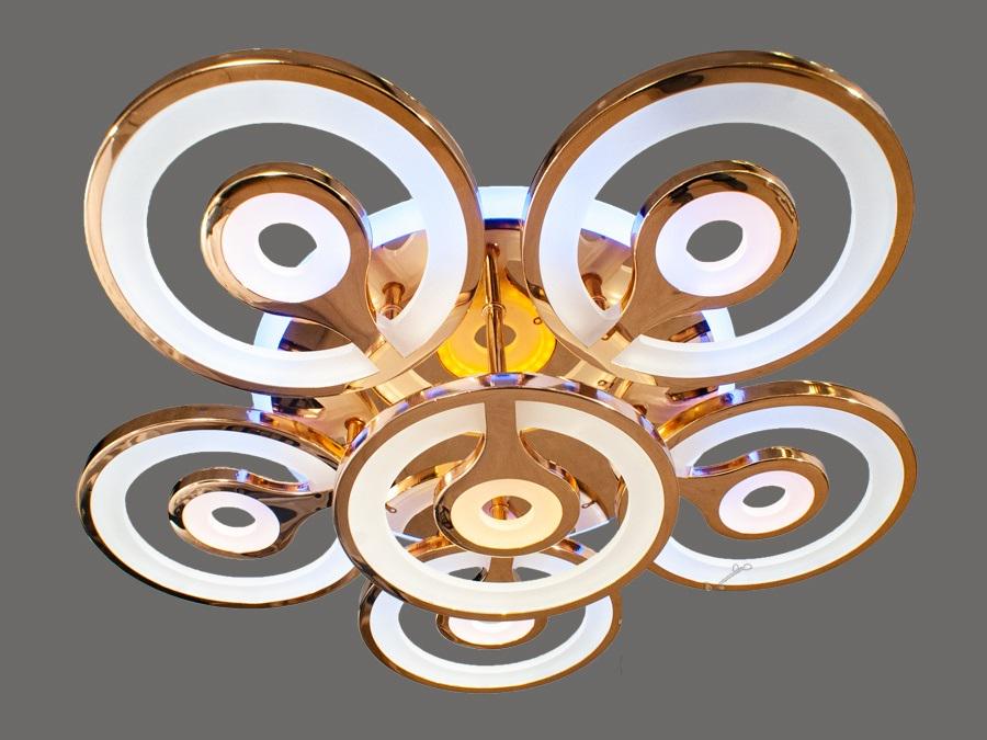 Люстра потолочная Octav светодиодная с диммером 140 Вт (55386/5+1BHR LED)