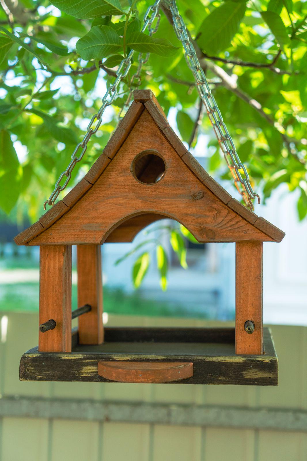 Кормушка подвесная Сакура для птиц и белок Коричневый (0002080) - фото 8 Кормушка подвесная Сакура для птиц и белок Коричневый (0002080) - фото 8