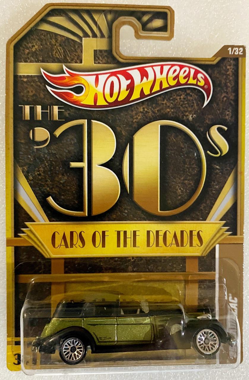 Игрушечная машинка Hot Wheels 35 Cadillac 2012 Cars of the Decades 1/32 The 30s (W3993)