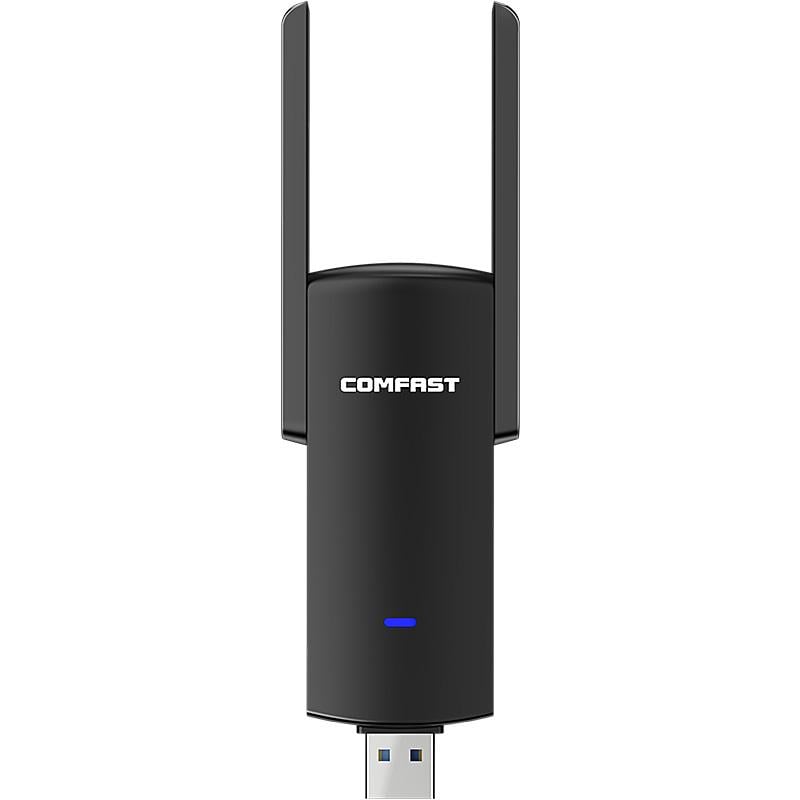 Адаптер WiFi-USB COMFAST WiFi 1300 Мбит/с 2,4 ГГц 5 ГГц (2558722799)