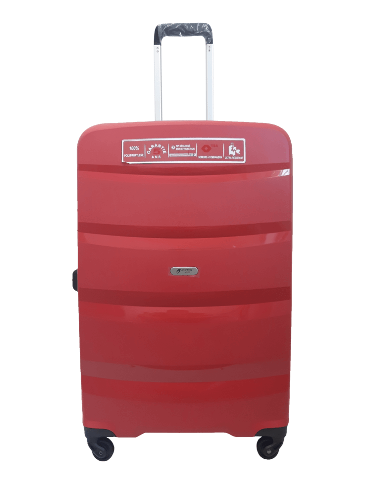 Чемодан дорожный Airtex 229 L полипропилен 96 л 75x50x28 см Красный