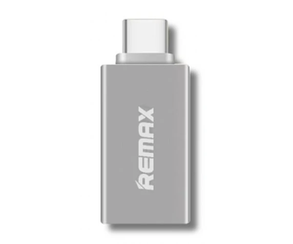 Перехідник RA-OTG Remax USB Type-C Срібний - фото 1