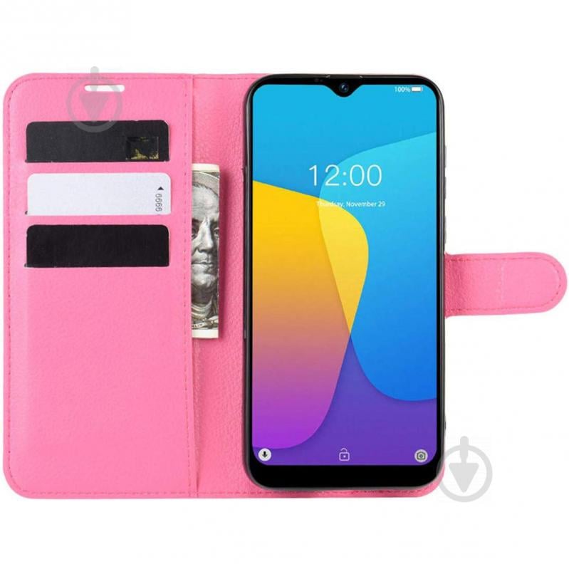 Чохол-книжка Litchie Wallet для Doogee Y8C Rose (hub_AZRM15443) - фото 4