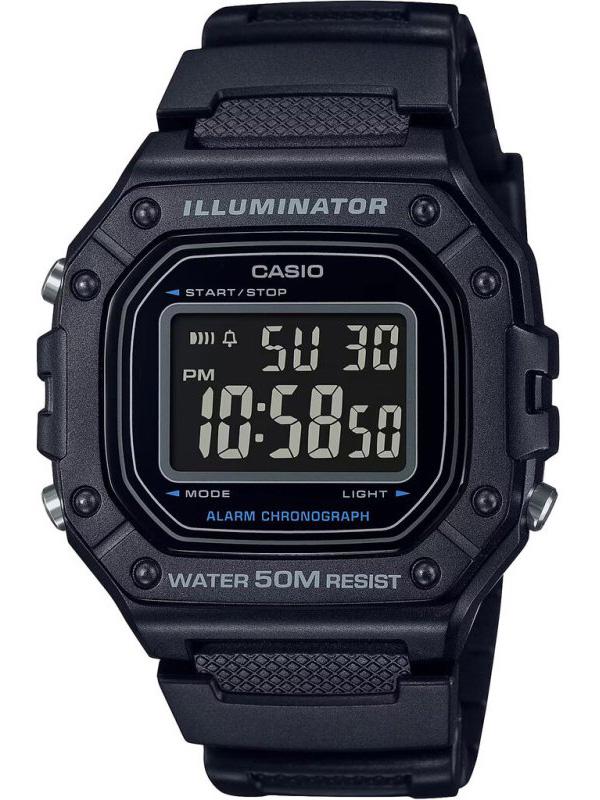 Наручний годинник чоловічий Casio W-218H-1B (732790)