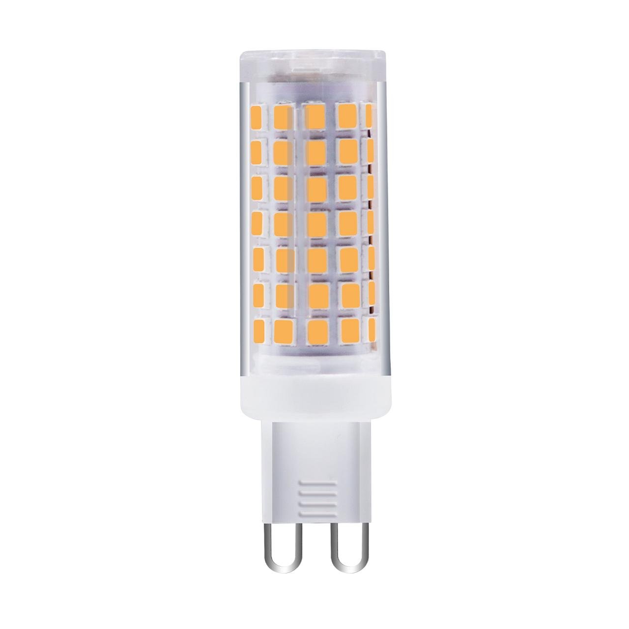 Лампа светодиодная Eurolamp LED-G9-0630/220 6W 220V 600lm 3000K G9 18x64 мм капсула (4262380664944) Лампа светодиодная Eurolamp LED-G9-0630/220 6W 220V 600lm 3000K G9 18x64 мм капсула (4262380664944)