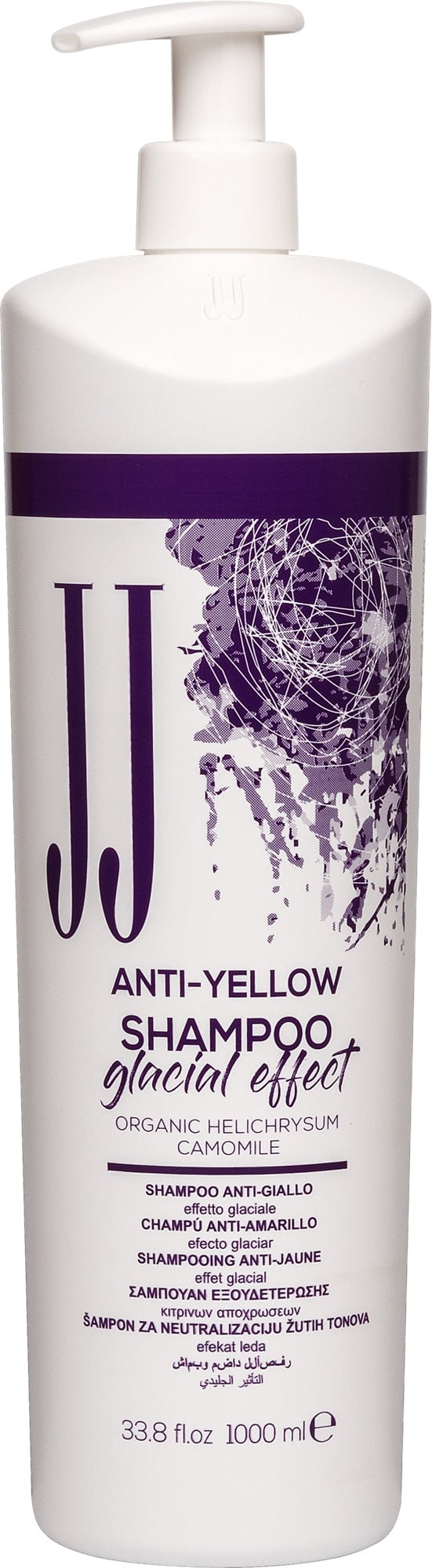Шампунь від жовтизни Крижаний ефект JJ's ANTI-YELLOW 1000 мл (10382) Шампунь від жовтизни Крижаний ефект JJ's ANTI-YELLOW 1000 мл (10382)