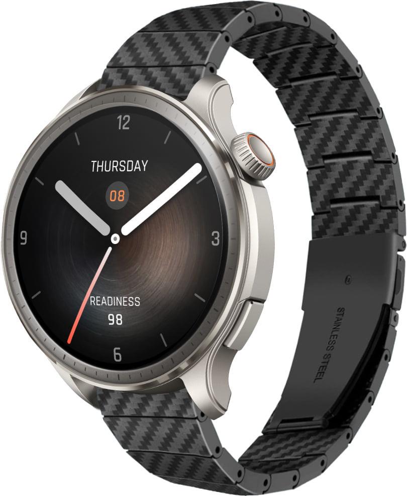 Ремешок Armrok для Amazfit Balance Black (37236-2B) Ремешок Armrok для Amazfit Balance Black (37236-2B)