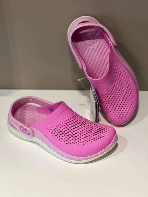 Сабо Crocs LiteRide 360 Clog р. C13/EUR 30-31 Pink (9638759) - фото 7