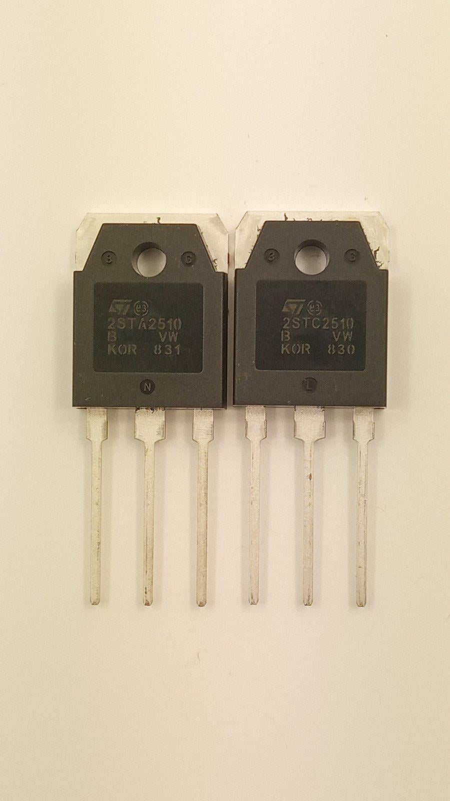 Транзистор 2STA2510+2STC2510 100V 25A 125W (04918)