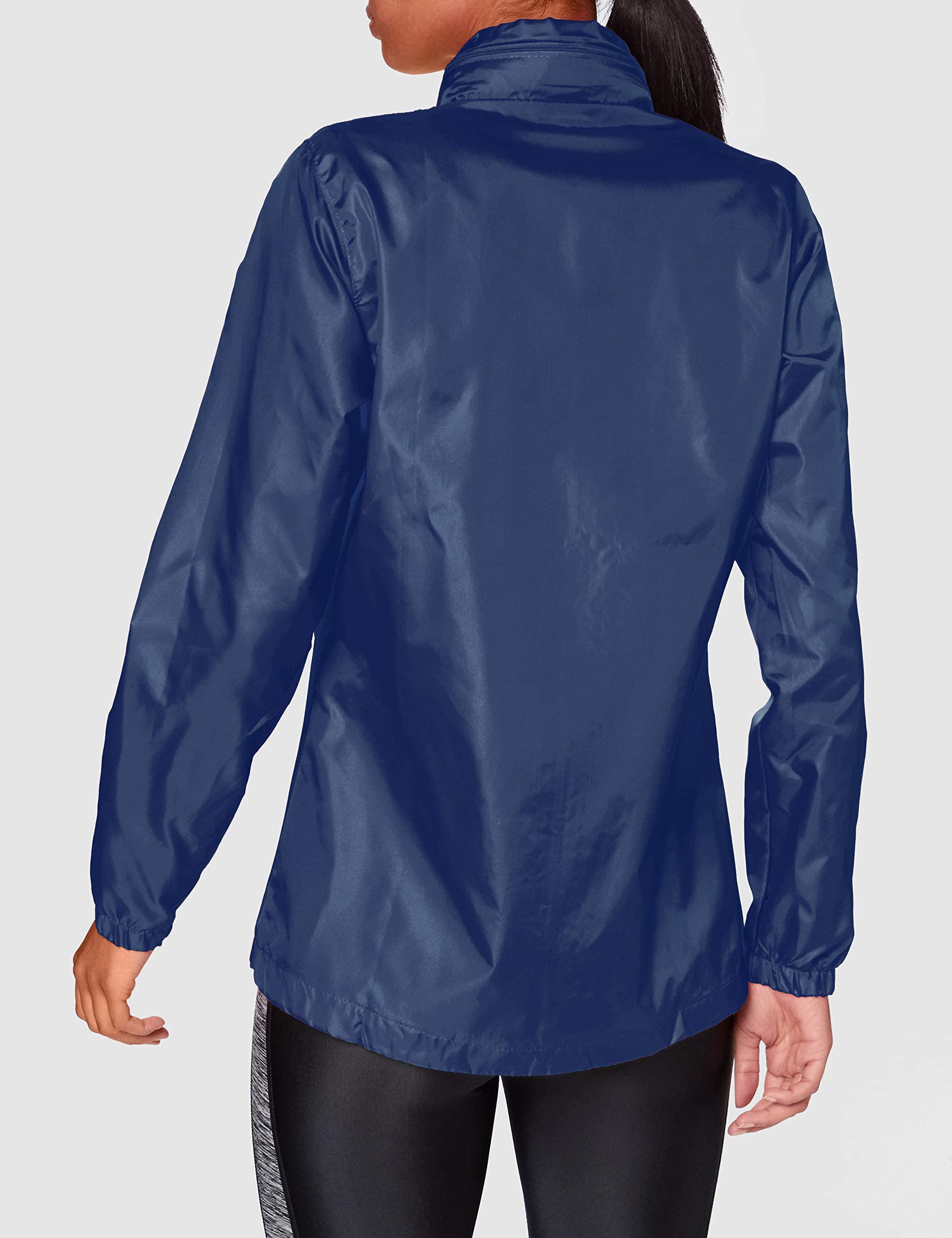 Куртка ветрозащитная Joma 900037.300 Rainjacket Galia L Navy Woman (9995128645114) - фото 4