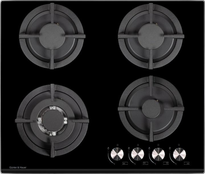 Варочная поверхность газовая Gunter&Hauer GL 7 B (2733)