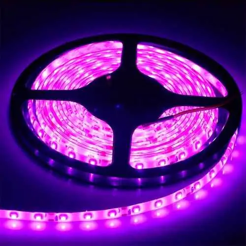 Светодиодная лента LEDUA 3528-60 LED 8 мм 12 В 4,8 Вт/м IP20 Розовый (1339)