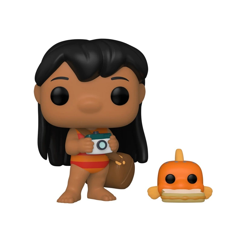 Ігрова фігурка Ліло і Стіч Ліло з рибкою Funko POP 55621 (19395)