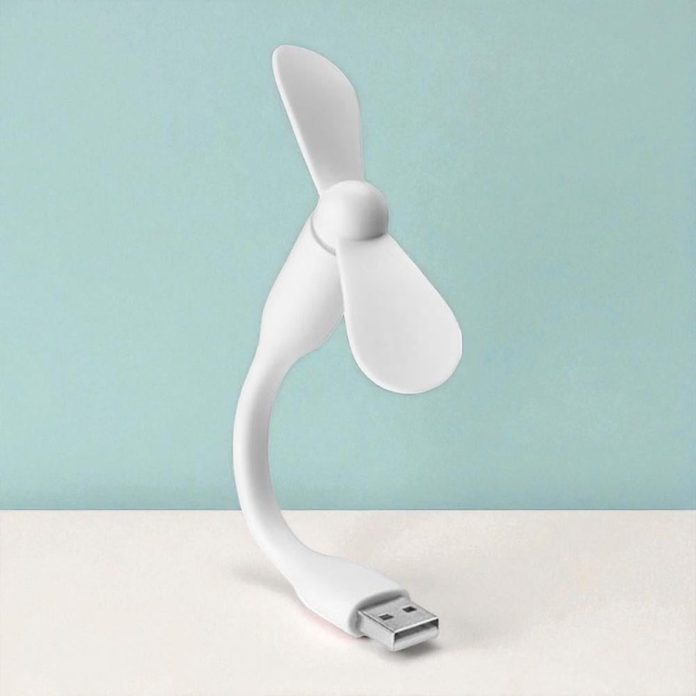 Вентилятор USB для повербанків та ноутбуків гнучкий портативний Білий (27382223) - фото 9 Вентилятор USB для повербанків та ноутбуків гнучкий портативний Білий (27382223) - фото 9