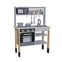 Кухня дерев'яна дитяча AVKO Меріда звукові та світлові ефекти та аксесуари - фото 2 Кухня дерев'яна дитяча AVKO Меріда звукові та світлові ефекти та аксесуари - фото 2