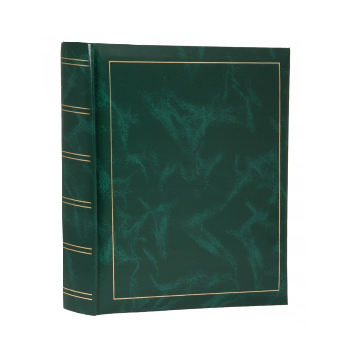 Фотоальбом Poldom BD-100PG/cr CLASSIC-2T-G 100 стр. 29x32 см Green