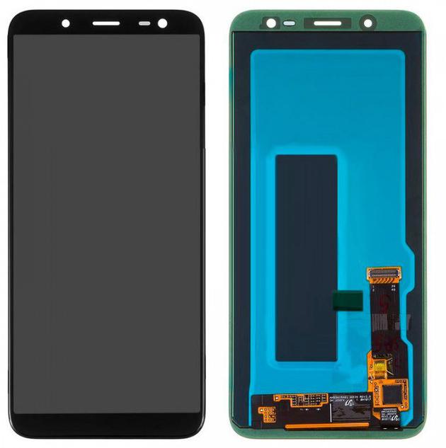 Дисплейный модуль Liquid Crystal Display/Touchscreen для Samsung J600F Galaxy J6 2018/A6 A600 AMOLed Черный (000016984)