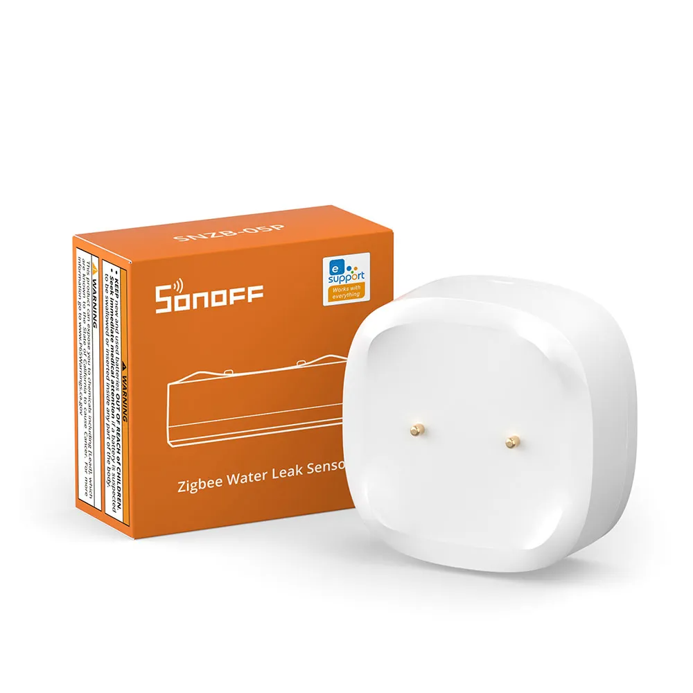 Датчик протікання води SONOFF Zigbee Water Leak Sensor SNZB-05P White