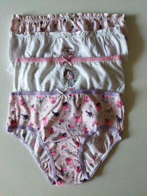 Комплект трусиків PRIMARK для дівчинки 4 шт. на 5-6 років