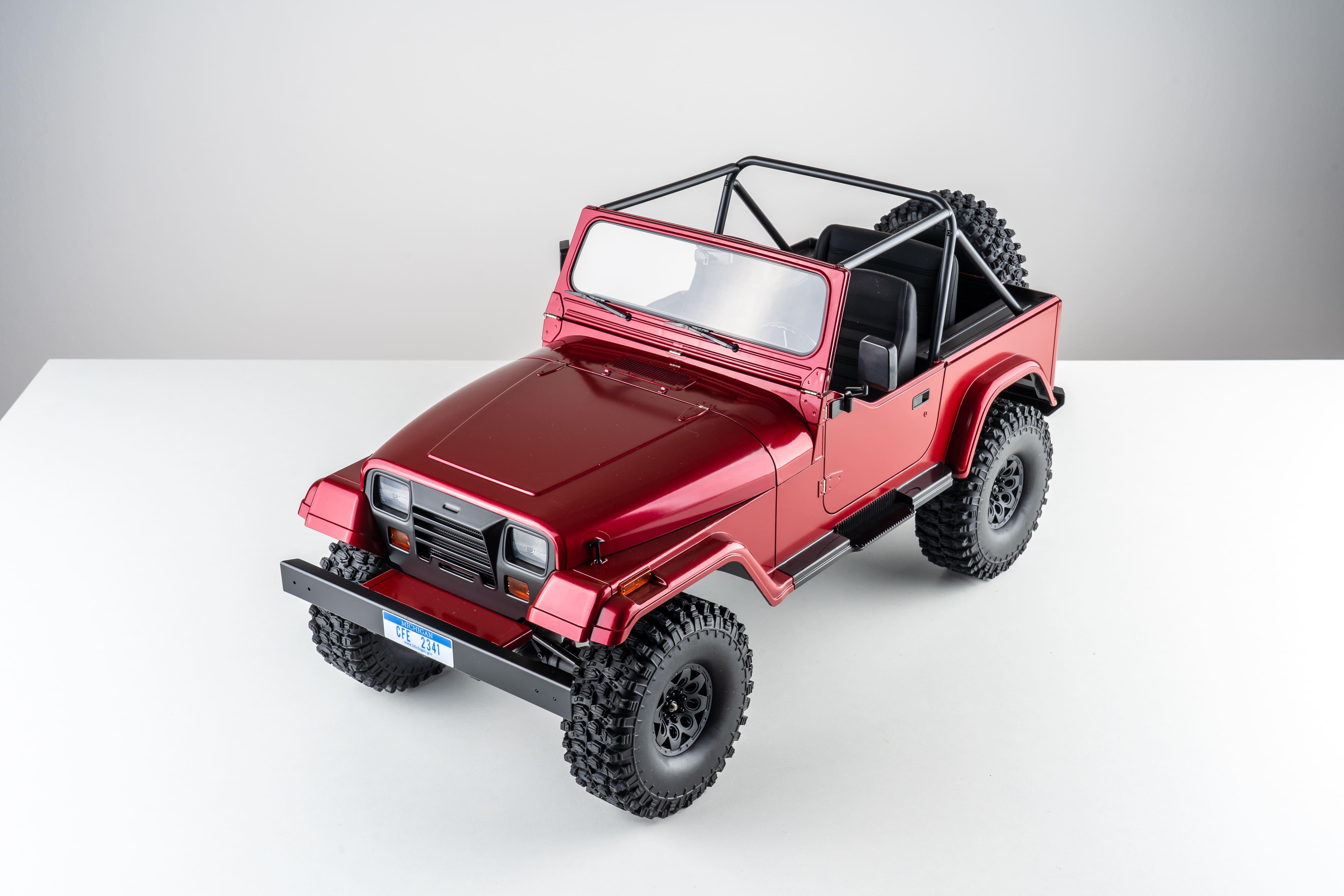 Радиоуправляемая машина ROC HOBBY 1:10 Mashigan RS JEEP Red - фото 20 Радиоуправляемая машина ROC HOBBY 1:10 Mashigan RS JEEP Red - фото 20
