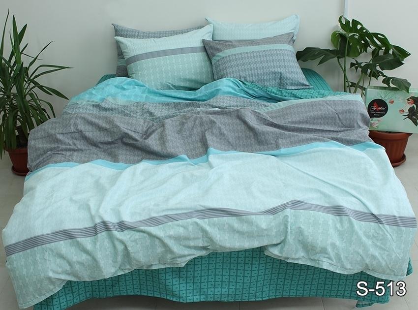 Комплект постельного белья TAGtekstil евро наволочки 50x70 см (S513)