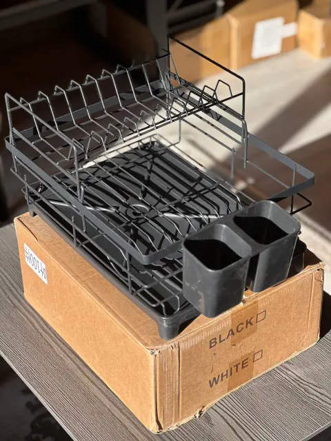 Сушилка для посуды органайзер kitchenware AND-1 - фото 5