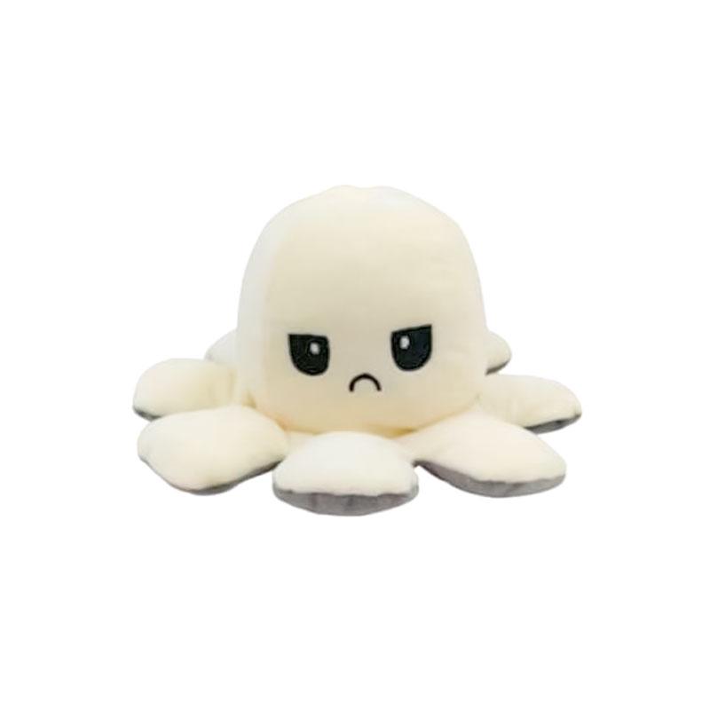 Мягкая игрушка-перевертыш Осьминог Бело-серый (1008631-Other-15)