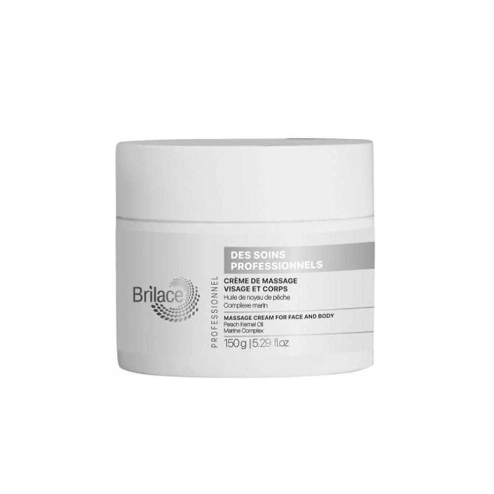 Крем масажний для обличчя і тіла Brilace Massage Cream For Face And Body 150 г