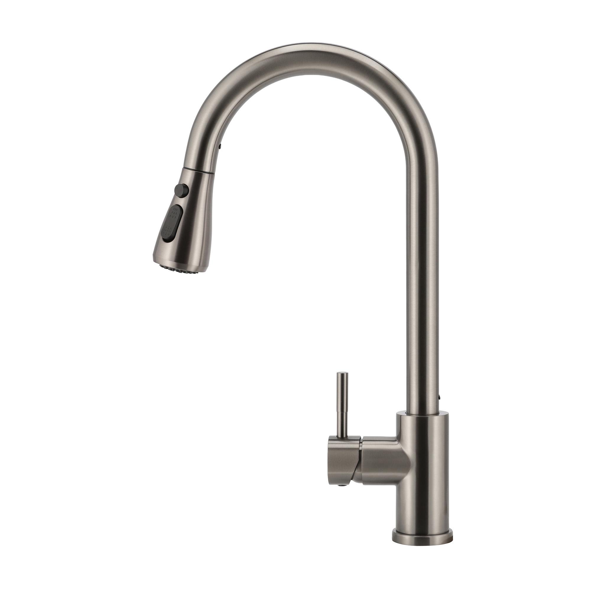 Змішувач на кухню Campo LUX PVD Black (gz0501LPVD)