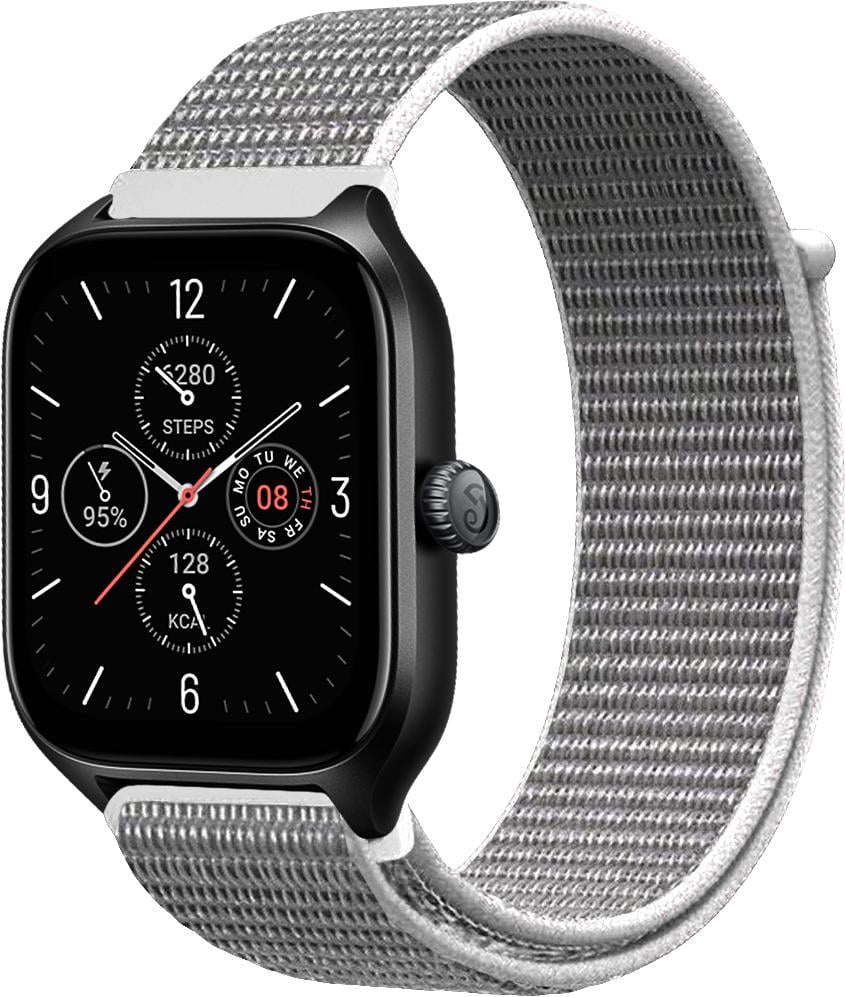 Ремешок нейлоновый Sport Loop для Amazfit GTS 4/Mini Grey (29522-33)