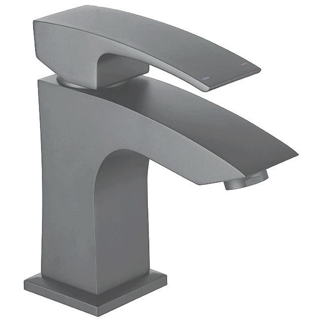 Смеситель для умывальника KOER KB-10007-07 KR5150 однорычажный Графитовый (237556) Смеситель для умывальника KOER KB-10007-07 KR5150 однорычажный Графитовый (237556)