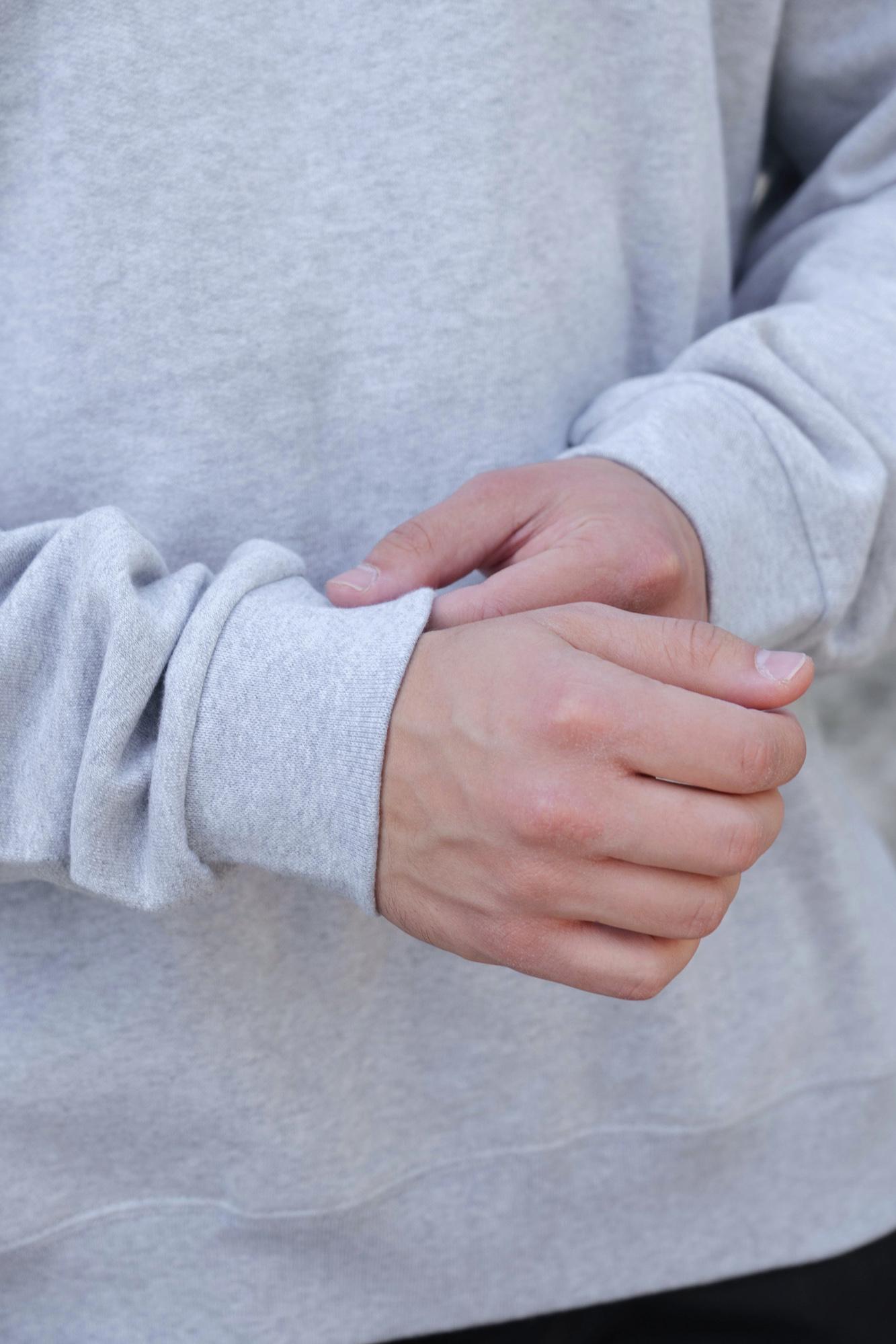 Свитшот на флисе Without Solo утепленный оверсайз S/M Gray (2XL/3XL8055469) - фото 5 Свитшот на флисе Without Solo утепленный оверсайз S/M Gray (2XL/3XL8055469) - фото 5