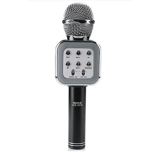 Микрофон для караоке Wster WS-1818 Черный (12926-3)