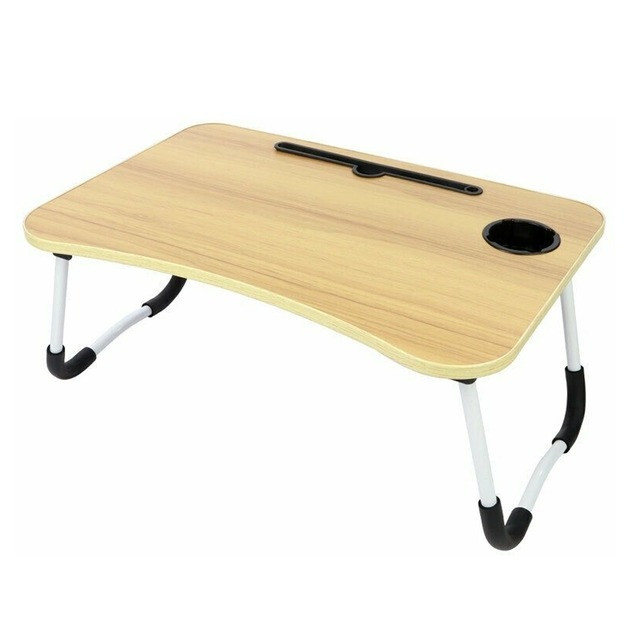 Стол для ноутбука и планшета M&T Displays складной 60х40х28 см Темное дерево матовый (8-18-54011254411/4)