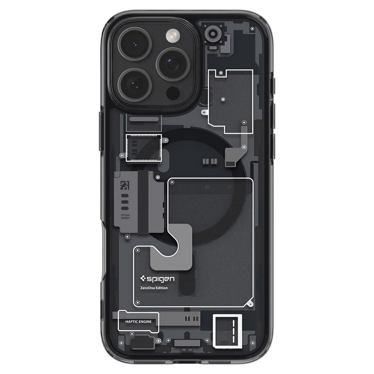 Чехол для телефона Spigen Ultra Hybrid Mag Fit для Apple iPhone 16 Pro Max Черный (ACS08004)