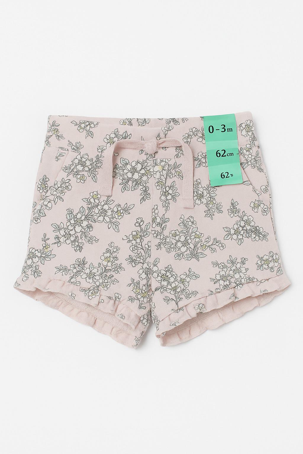 Шорти PRIMARK 3239222 Квіти 62 см Рожевий
