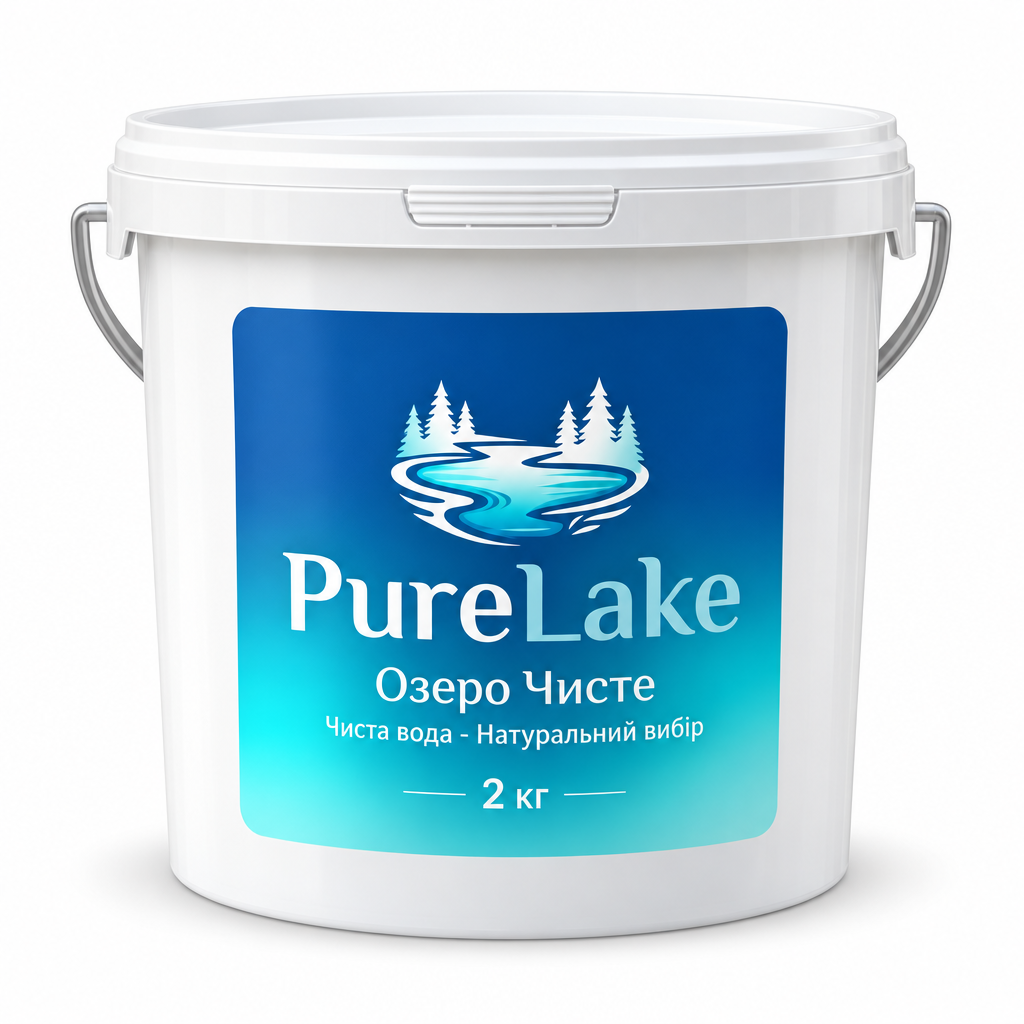 Очиститель прудов и озер PureLake осветляет воду природным каолином 2 кг (38470656)