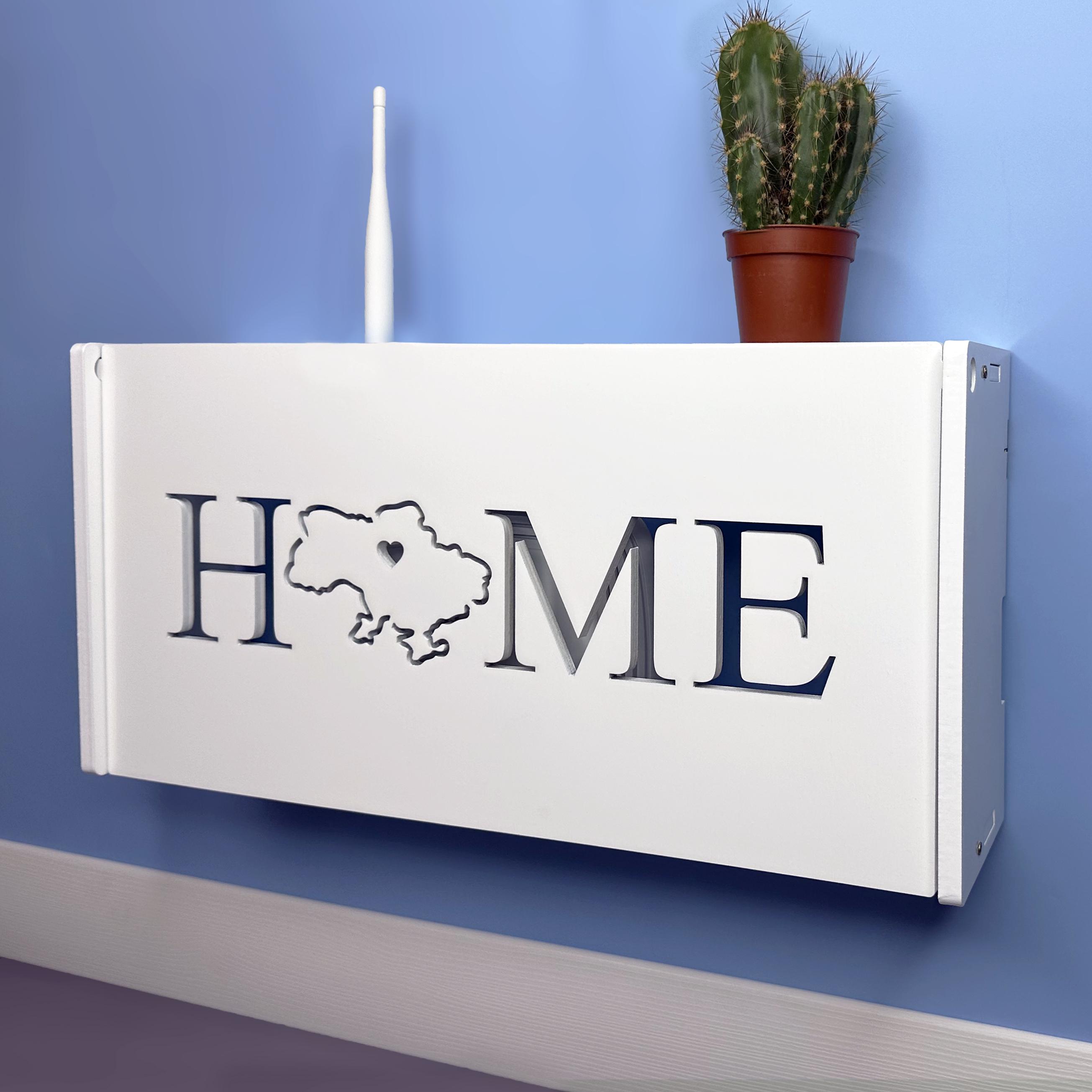 Полка для роутера HOME 40x20x10 см Белый