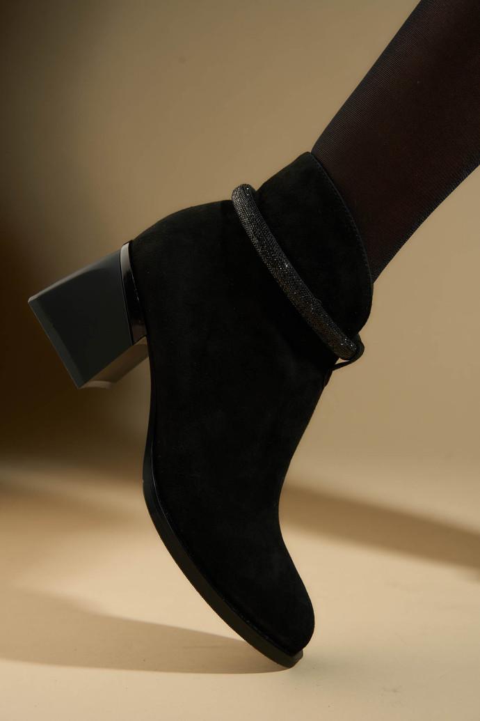 Ботильйони жіночі Fabio Monelli р. 38 Чорний (180892) - фото 2 Ботильйони жіночі Fabio Monelli р. 38 Чорний (180892) - фото 2