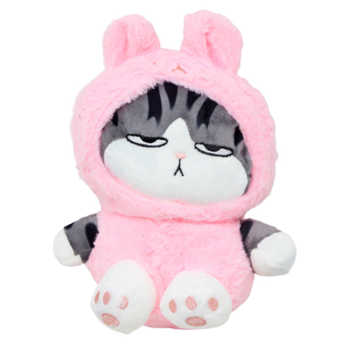 Мягкая игрушка Кот Император в костюмчике Розовый (226662)
