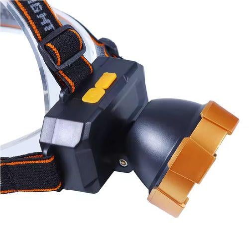 Ліхтарик налобний 9,5x7,5x7,5 см 1 OSL LED 1200 mAh (27522) - фото 3 Ліхтарик налобний 9,5x7,5x7,5 см 1 OSL LED 1200 mAh (27522) - фото 3