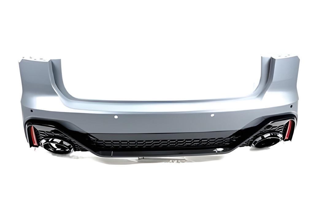 Бампер задний в сборе RS-Style GT GT Tuning для Audi A6 C8 2018- гг. пластик под покраску (132074)